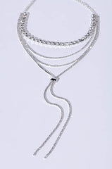 CHOKER RHINESTONE LARIAT