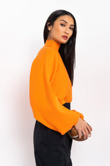 CINNAMON COOKIE SWEATSHIRT ORANGE