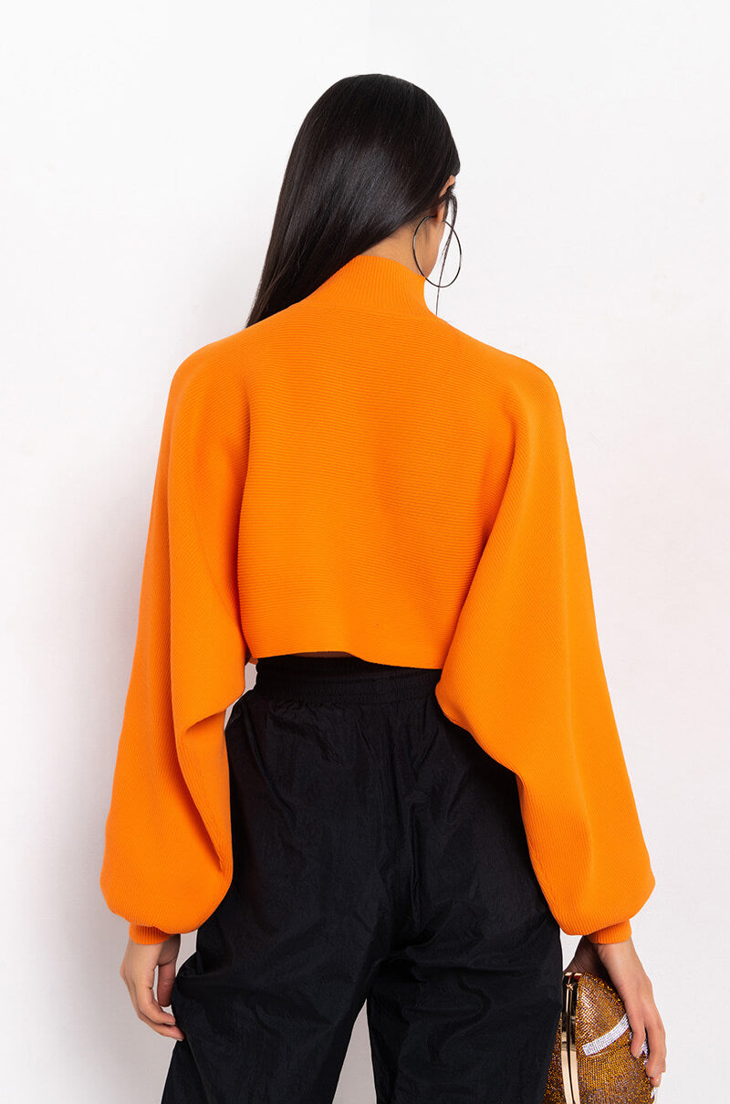 CINNAMON COOKIE SWEATSHIRT ORANGE