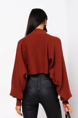 CINNAMON COOKIE SWEATSHIRT rust