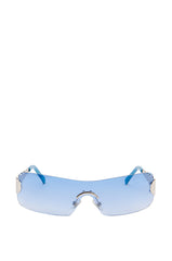 CIRCLES ROUND YOU SUNGLASSES IN BLUE