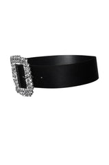 COLD HEART BLING BUCKET BELT