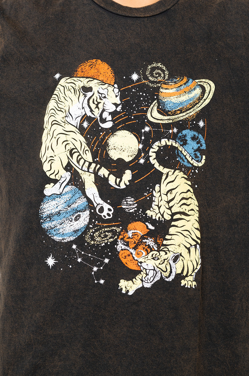 COSMIC PRINTED T SHIRT