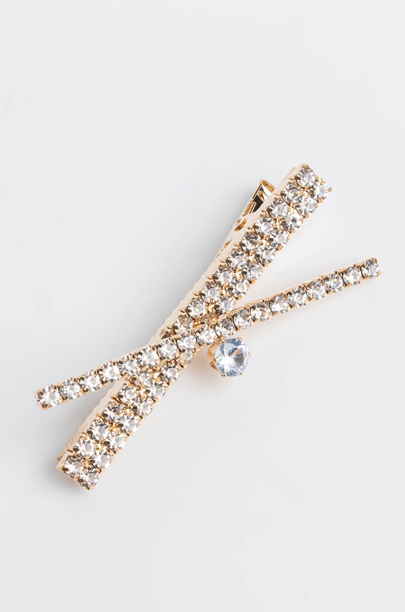 CROSS CLIP GOLD