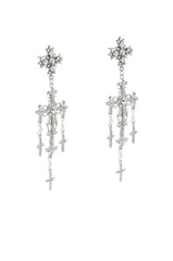 CROSS ME DANGLE EARRING