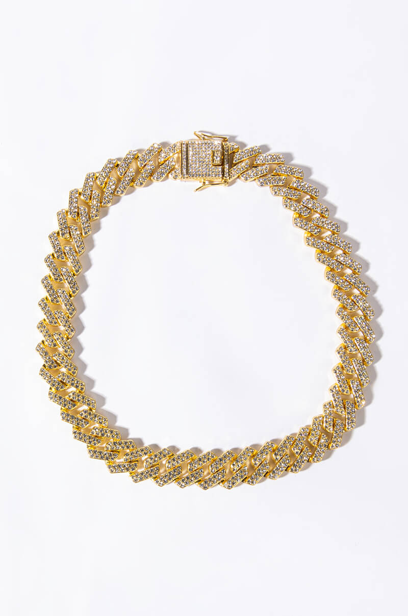 CUBAN STRAIGHT EDGE CHAIN NECKLACE