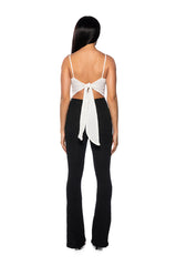 CUTE BUT CLASSY TIE BACK JUMPSUIT