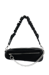 DAFT BLACK ASYMMETRICAL PURSE