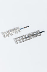DAMN FEELINGS HAIR CLIP SET