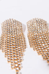 DANCING ON MY OWN RHINESTONE EARRINGS