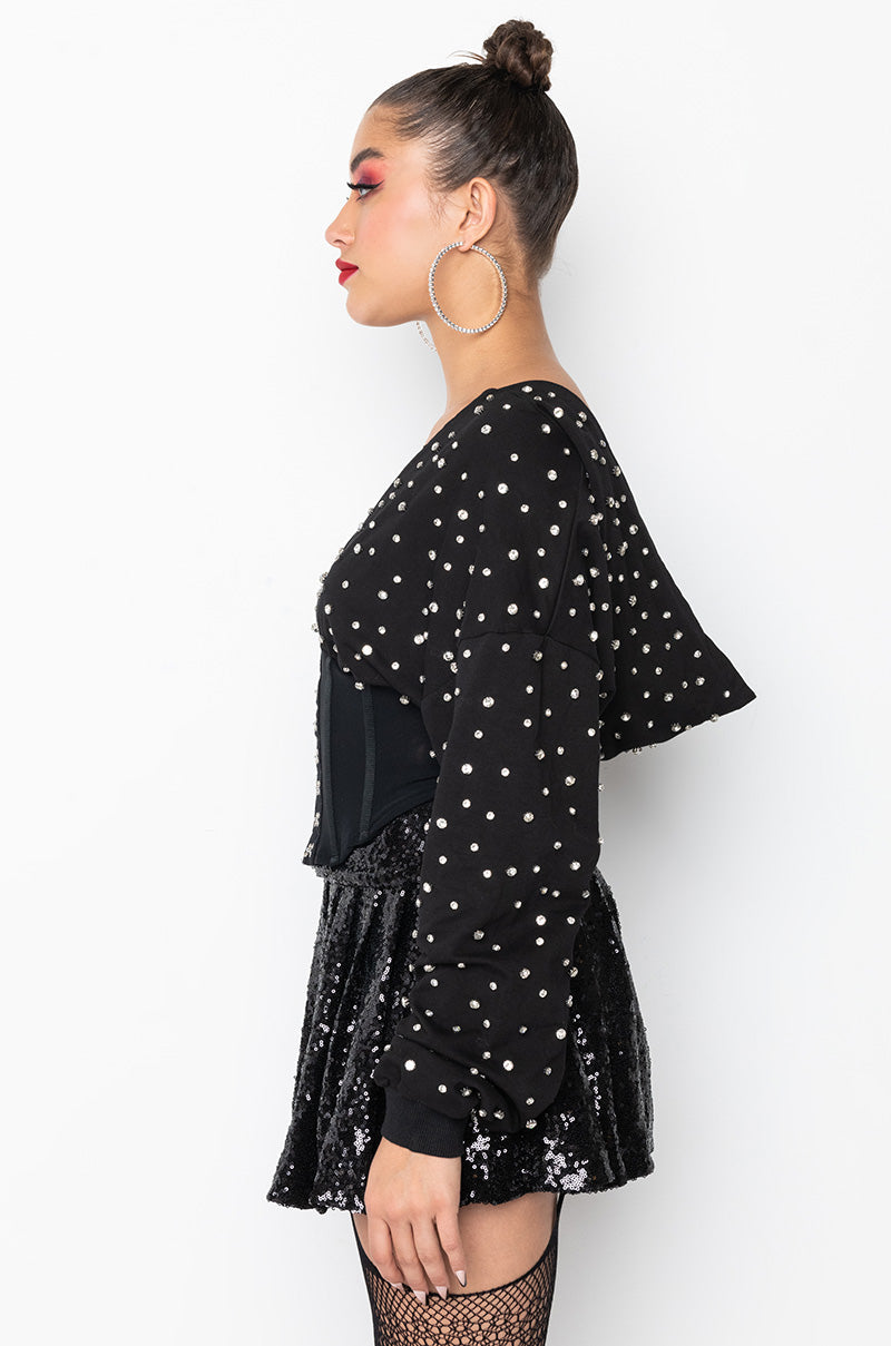 DIAMOND DAZZLER SWEATSHIRT