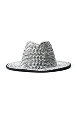 DISCO LIGHTS SILVER FEDORA