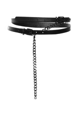 DOUBLE TROUBLE WRAP CHAIN BELT