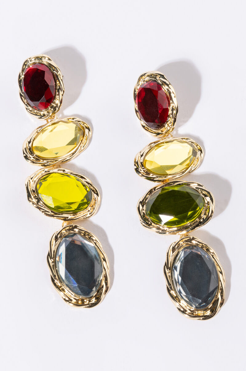 DRIP DROP JEWELS EARRING