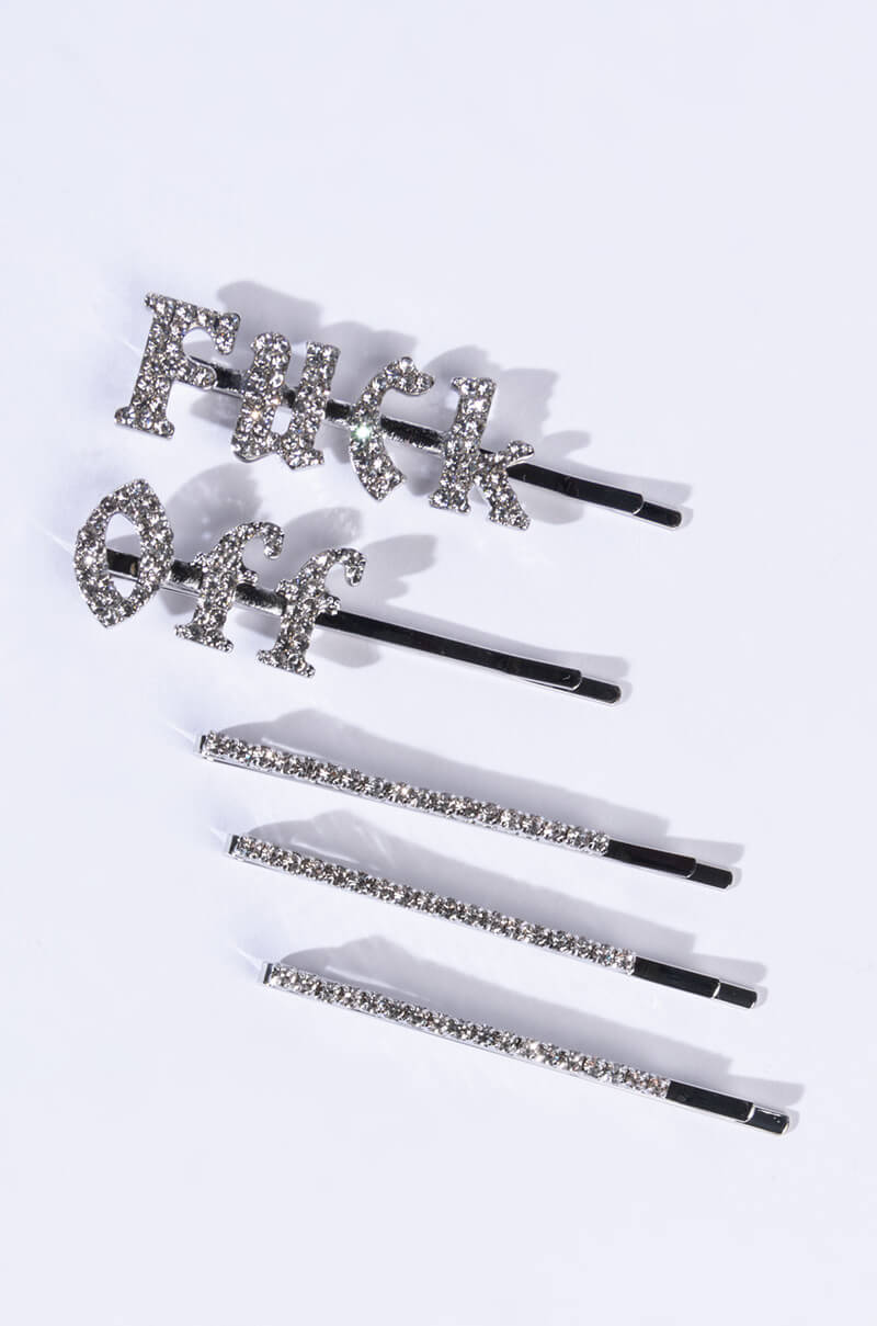 EFF OFF HAIR CLIP SET